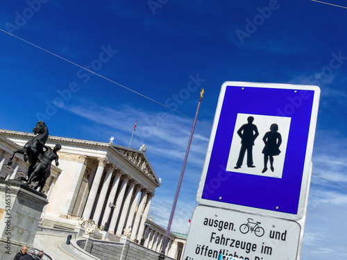 Photo: Österreich, Wien, Parlament Österreich, Wien, Parlament
