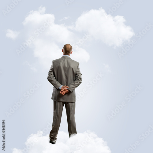 Photo: Thoughtful businessman Thoughtful businessman
