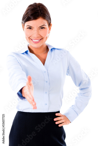 Photo: Business handshake Business handshake