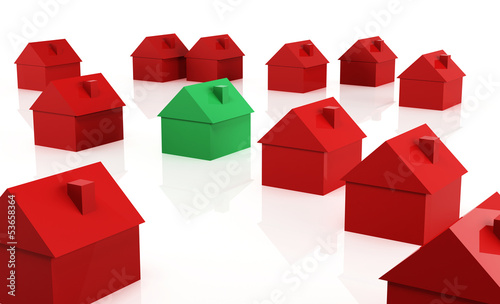 Illustration: Real estate market Real estate market