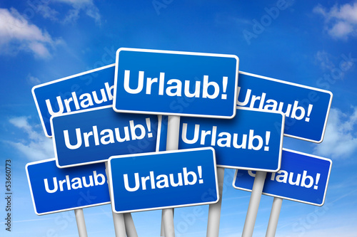 Illustration: Urlaub! Urlaub!
