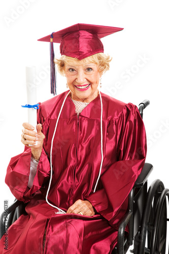 Photo: Never Too Old For Education Never Too Old For Education