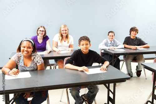 Photo: Diverse Classroom with Copyspace Diverse Classroom with Copyspace