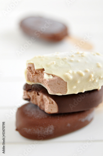 Photo: Schoko Eis am Stiel Schoko Eis am Stiel