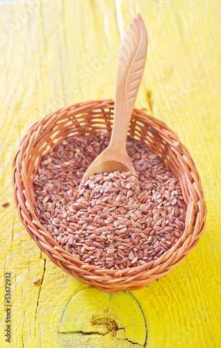 Photo: flax seed flax seed
