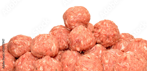 Photo: Raw Pork Meatballs Raw Pork Meatballs