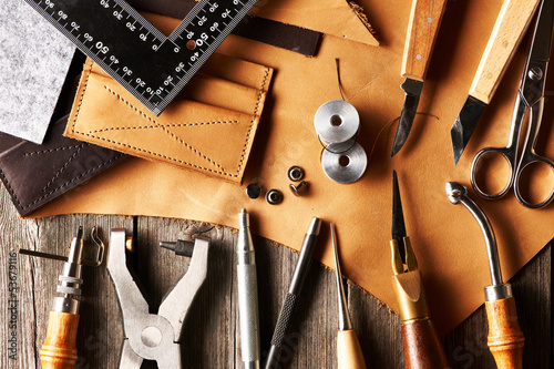Photo: Leather crafting tools Leather crafting tools