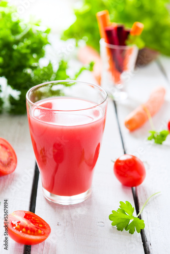Photo: Vegetables juice Vegetables juice