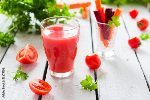 Photo: Vegetables juice Vegetables juice