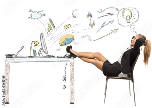 Photo: Relax and success in business Relax and success in business