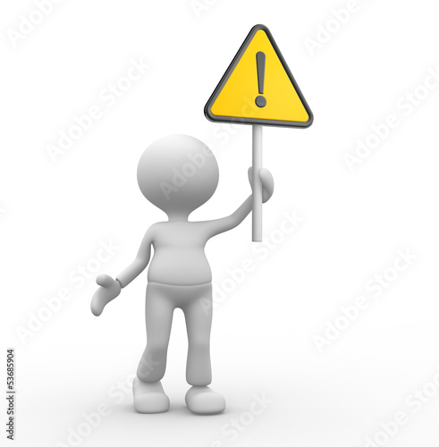 Illustration: Warning sign Warning sign