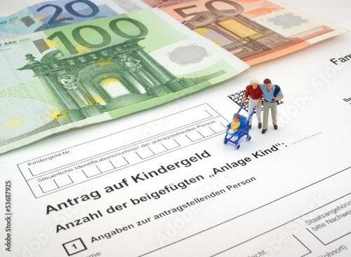 Photo: Kindergeldantrag Kindergeldantrag