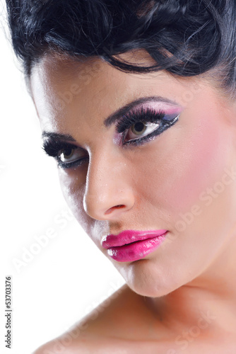 Photo: Beautiful Woman with Luxury Makeup Beautiful Woman with Luxury Makeup