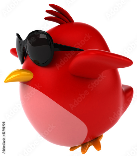 Illustration: Red bird Red bird