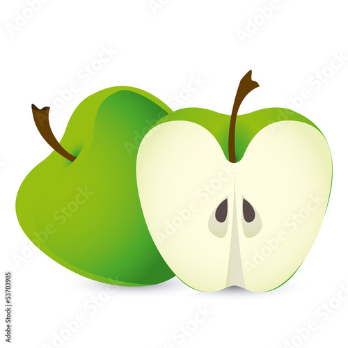 Vector: apple apple