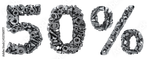 Illustration: Metal 50% Metal 50%
