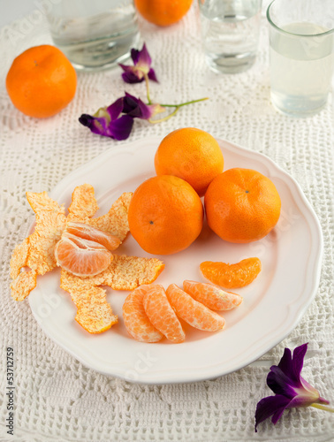 Photo: Fresh mandarin oranges Fresh mandarin oranges