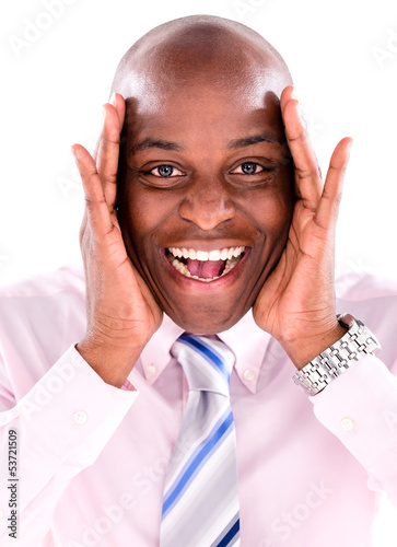 Photo: Suprised business man Suprised business man