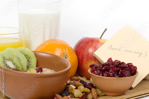 Photo: Tasty Breakfast Healthy food Tasty Breakfast Healthy food