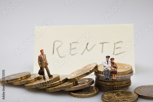 Photo: Konzept Rente und Altersvorsorge Konzept Rente und Altersvorsorge
