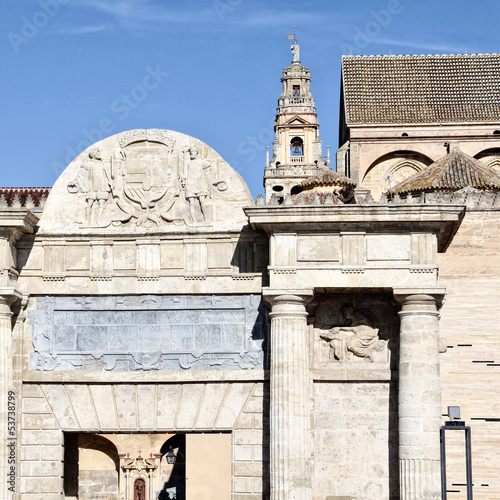 Photo: Bridge Gate in Cordoba, Spain Bridge Gate in Cordoba, Spain