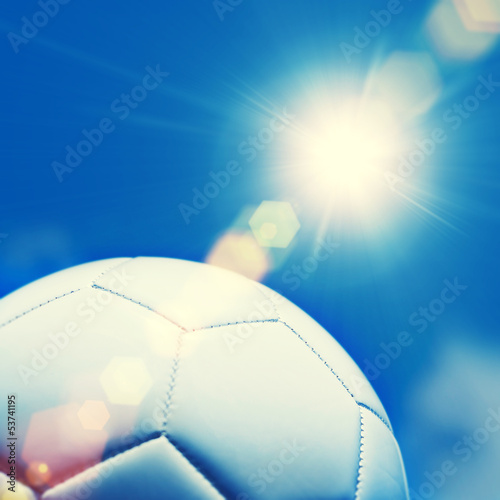 Photo: football sunlight football sunlight