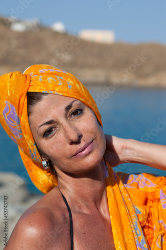 Photo: Donna matura abbronzata Donna matura abbronzata