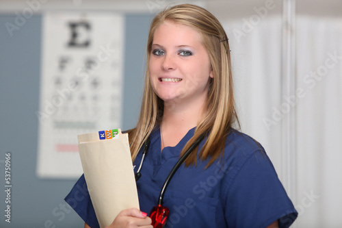 Photo: Smiling Nurse Smiling Nurse