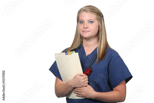 Photo: Young Female Nurse Young Female Nurse