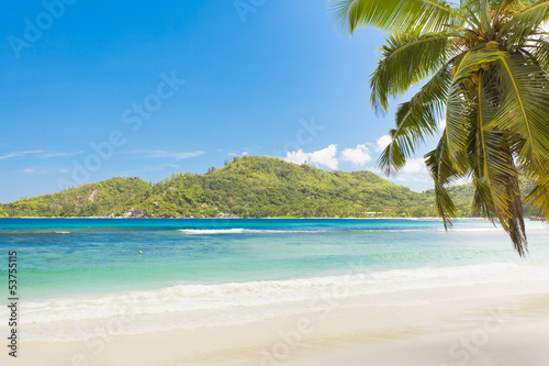 Photo: baie Lazare, plage des Seychelles baie Lazare, plage des Seychelles