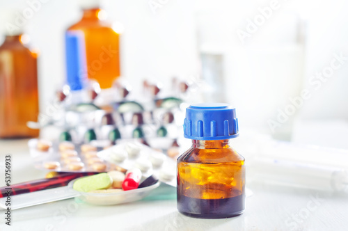 Photo: tablets and pills tablets and pills