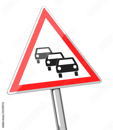 Illustration: Achtung Stau! Achtung Stau!