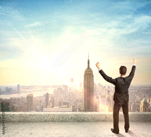 Photo: happy businessman happy businessman