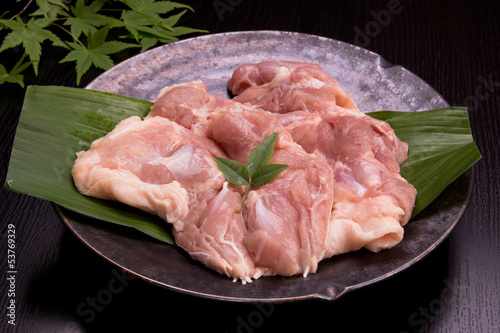 Photo: 国産鶏もも肉 国産鶏もも肉