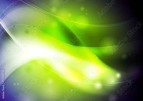 Vector: Colourful abstract wavy design. Gradient mesh included Colourful abstract wavy design. Gradient mesh included