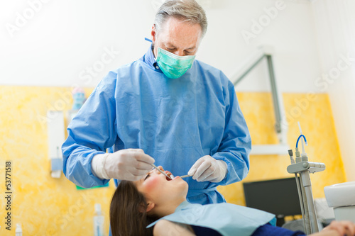 Photo: Dentist at work Dentist at work