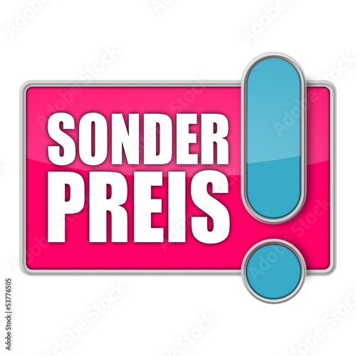 Photo: button mr sonderpreis I button mr sonderpreis I