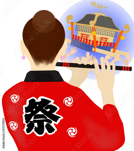 Illustration: 祭り 祭り