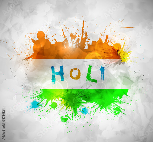 Vector: Holi background Holi background