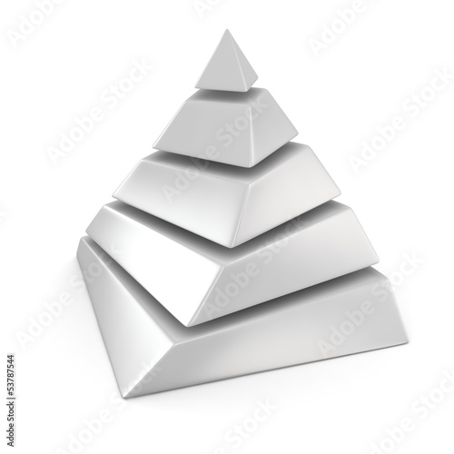 Illustration: Blank pyramid Blank pyramid