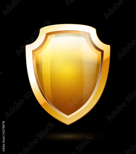 Vector: Gold Shield Gold Shield