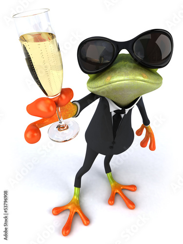 Illustration: Fun frog Fun frog