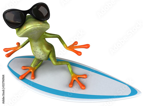 Illustration: Fun frog Fun frog