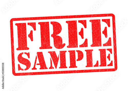 Photo: FREE SAMPLE FREE SAMPLE