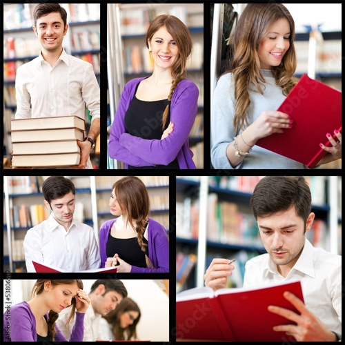 Photo: Students collage Students collage