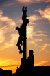 Crucifixion on Charles Bridge in Prague Crucifixion on Charles Bridge in Prague