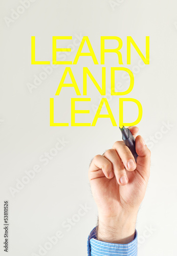 Photo: Learn and lead Learn and lead