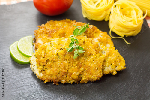 Photo: escalopes panées escalopes panées