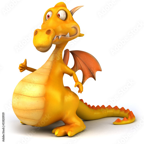 Illustration: Fun dragon Fun dragon