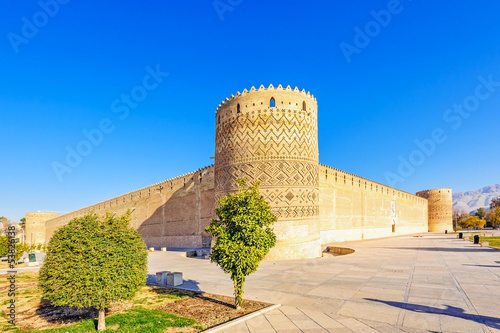 Photo: Ruins of Persian fortress in Arg-e Karim Khan, Shiraz, Iran. Ruins of Persian fortress in Arg-e Karim Khan, Shiraz, Iran.